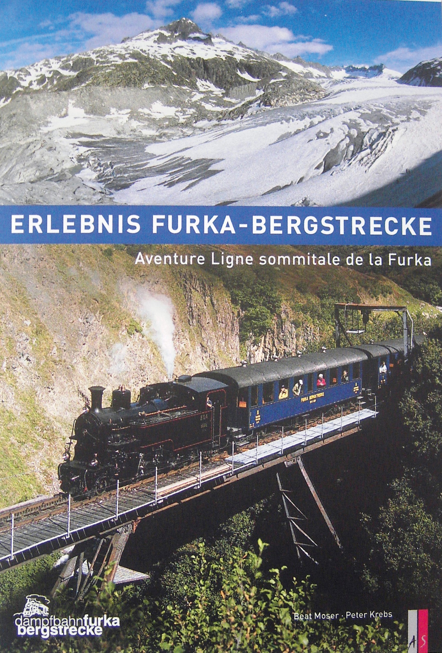 Buch Erlebnis Furka-Bergstrecke, AS-Verlag