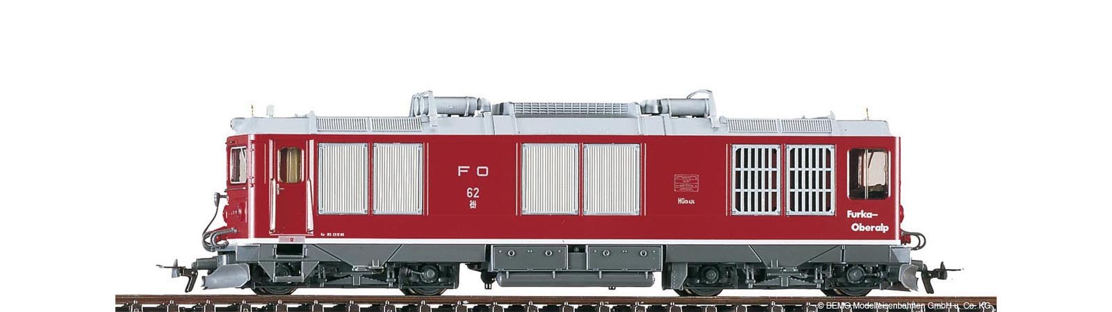 BEMO FO HGm 4/4 62 Zahnraddiesellok