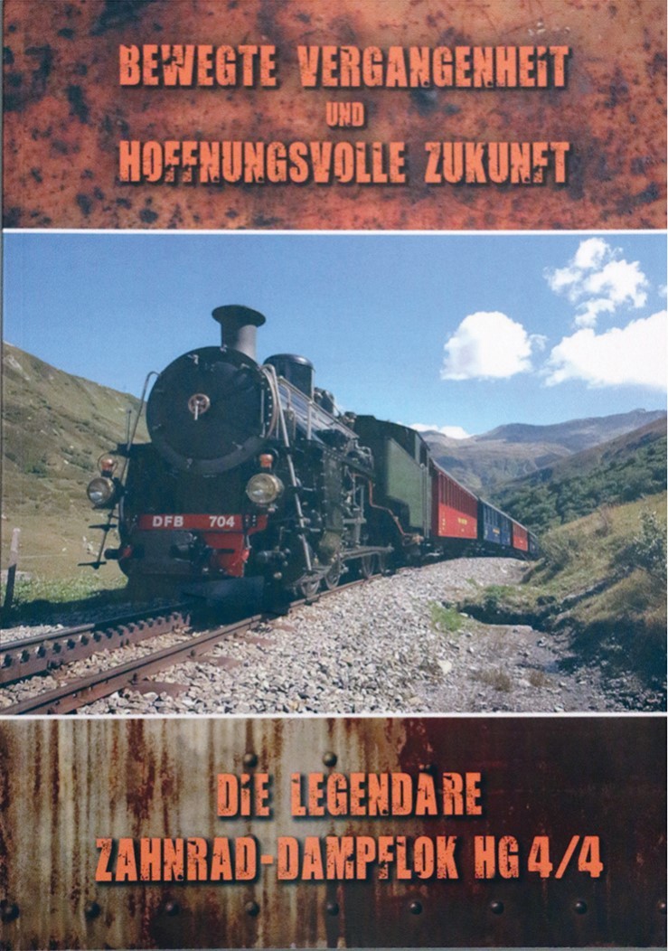 Broschüre Zahnrad-Dampflok HG 4/4