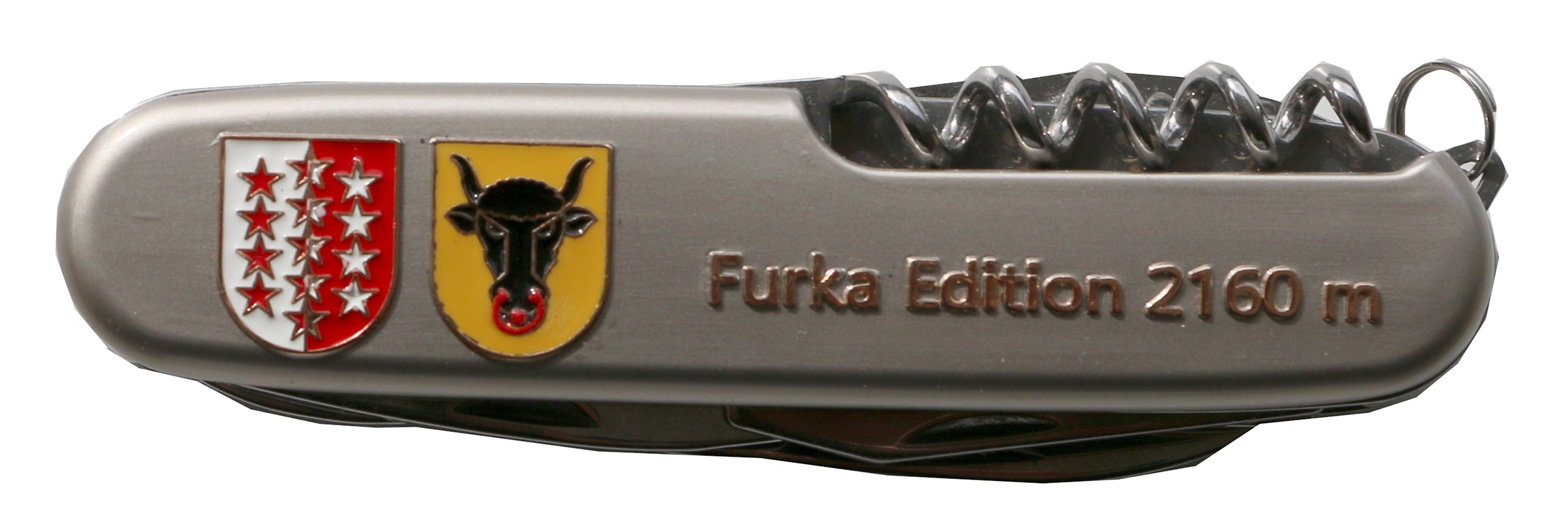 Taschenmesser «Furka Edition» Silber
