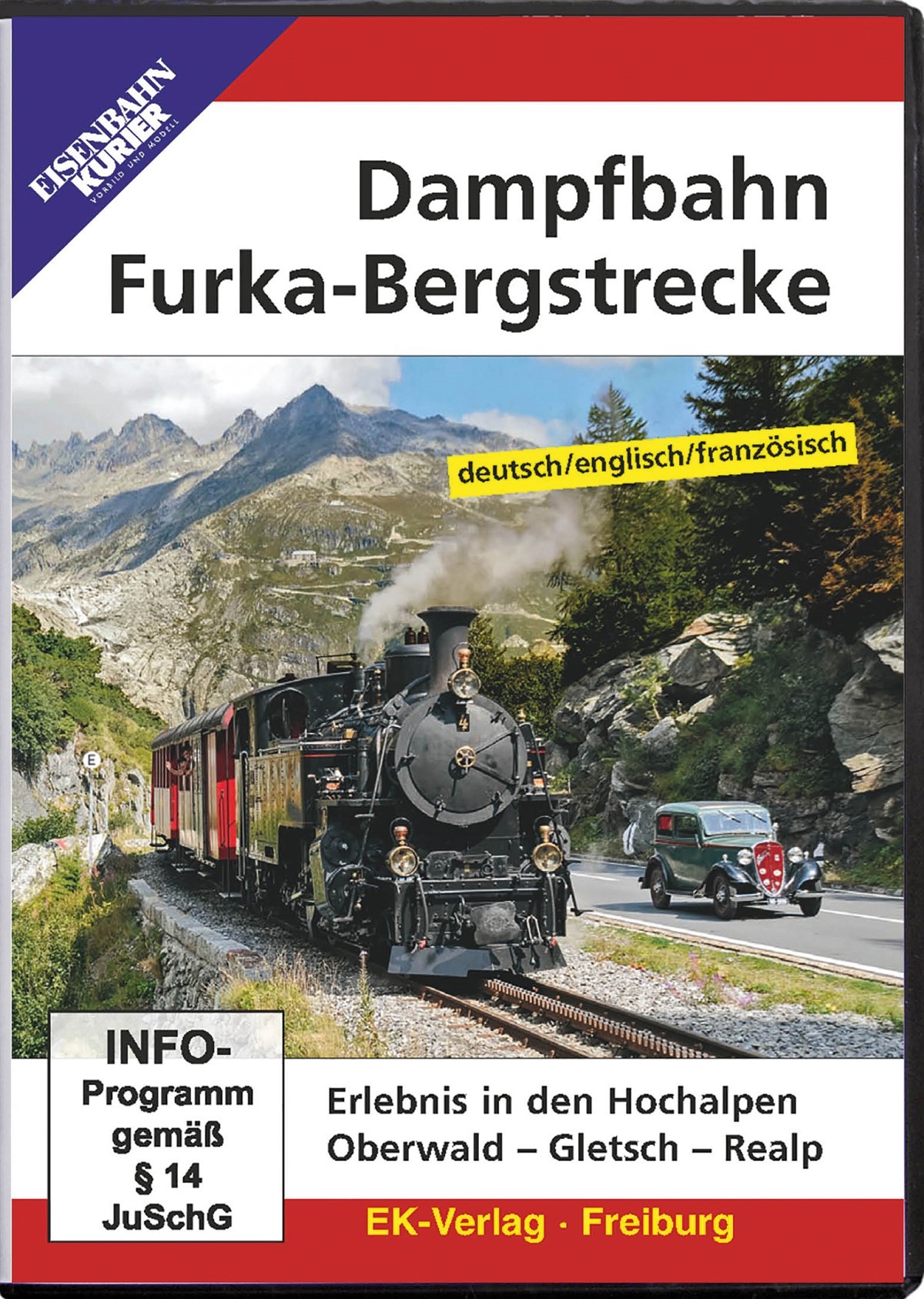 DVD-Film Furka Dampfbahn EK-Verlag