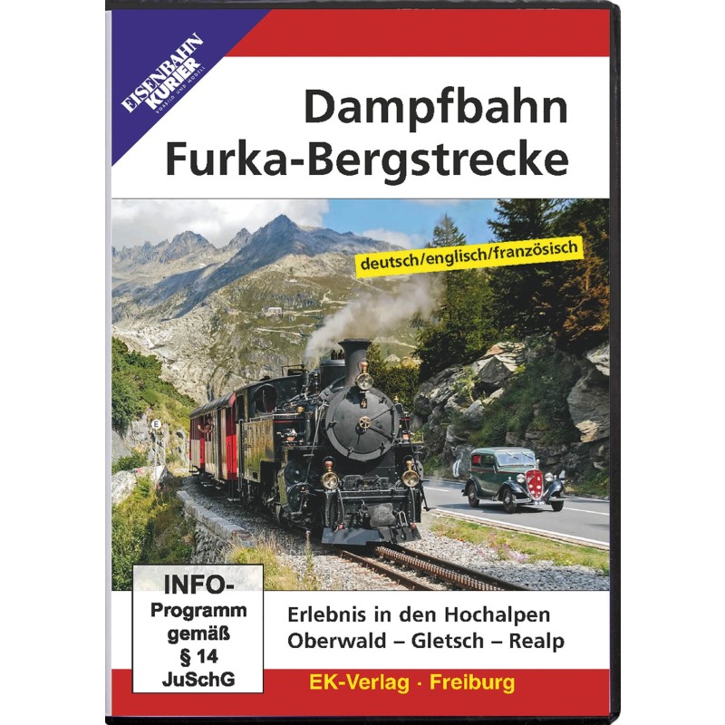 DVD-Film Furka Dampfbahn EK-Verlag