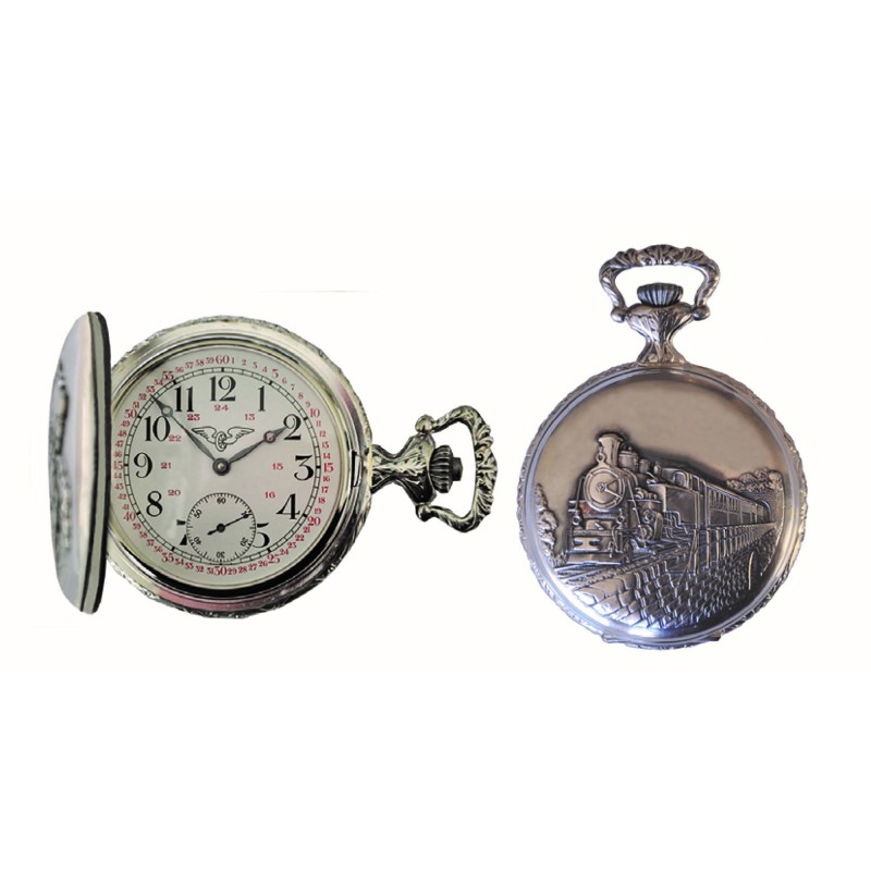 Taschenuhr DFB mit Relief